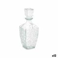 Garrafa de Vidro Licor Estrelas Transparente 900 Ml (12 Unidades)