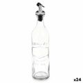 Galheteiro com Relevo Transparente Vidro 500 Ml (24 Unidades)