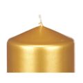 Vela Dourado 7 X 20 X 7 cm (12 Unidades)