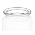 Frasco Transparente Vidro 250 Ml 8 X 13 X 8 cm (24 Unidades) com Tampa