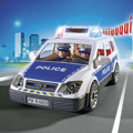 Carro com Luz e Som City Action Police Playmobil 6920 Branco