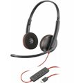 Auriculares com Microfone HP Blackwire 3220 Preto