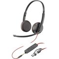 Auriculares com Microfone HP Blackwire 3225 Preto