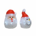 Figura Decorativa Lumineo 491239 LED Interior Santa Claus 10,5 X 10,5 X 15 cm