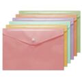 Envelopes Bismark Portadocumentos 32,5 X 23 cm Pastel Polipropileno 50 Unidades