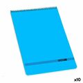 Caderno Enri 80 Folhas Azul (10 Unidades)