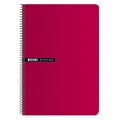 Caderno Enri 70 gr Vermelho (5 Unidades)