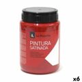 Têmpera La Pajarita L-07 Vermilion Vermelho Acetinado Escolar (35 Ml) (6 Unidades)