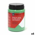 Têmpera La Pajarita L-17 Verde Acetinado Escolar (35 Ml) (6 Unidades)