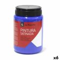 Têmpera La Pajarita L-11 Acetinado Azul Océano Escolar (35 Ml) (6 Unidades)