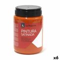 Têmpera La Pajarita L-06 Laranja Acetinado Escolar (35 Ml) (6 Unidades)