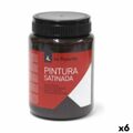 Têmpera La Pajarita L-10 Castanho Acetinado Escolar (35 Ml) (6 Unidades)