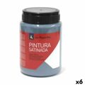 Têmpera La Pajarita Metallic L-34 Azul Acetinado Escolar (35 Ml) (6 Unidades)