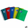 Conjunto de Cadernos Oxford European Book 4 Multicolor 120 Folhas 5 Unidades