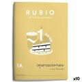 Mathematics Notebook Rubio Nº1A Espanhol 20 Folhas 10 Unidades