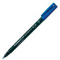 Marcador Permanente Staedtler Lumocolor 318-3 F Azul (10 Unidades)