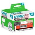 Rolo de Etiquetas Dymo Durable 102 X 59 mm Preto Branco (6 Unidades)