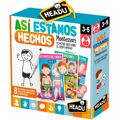 Jogo Educativo Headu Así Estamos Hechos Montessori (4 Unidades)