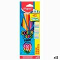 Lápis de Cores Maped Color' Peps Strong Multicolor 12 Peças (12 Unidades)