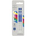 Caneta Sobresselente Parker Jotter 2 Peças Azul (12 Unidades)