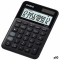 Calculadora Casio MS-20UC 2,3 X 10,5 X 14,95 cm Preto (10 Unidades)