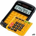 Calculadora Casio WM-320MT Amarelo 3,3 X 10,9 X 16,9 cm Preto (10 Unidades)