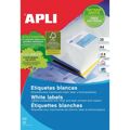 Etiquetas para Impressora Apli Branco 63,5 X 38,1 mm 25 Folhas