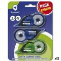 Fita Corretora Bismark Azul Verde 5 mm 12 M (12 Unidades)