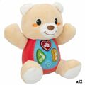 Peluche com Som Winfun Urso 16,5 X 18 X 11,5 cm (12 Unidades)