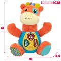 Peluche com Som Winfun Girafa 18 X 19 X 8,5 cm (6 Unidades)