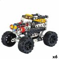 Jogo de Construção Colorbaby Smart Theory Mecano Monster Car Carro 201 Peças (6 Unidades)