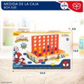 4 em Linha Spidey 24 X 16 X 15 cm (6 Unidades)