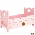 Cama Woomax Cor de Rosa 31 X 20 X 16 cm 4 Unidades