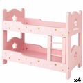 Beliche Woomax Cor de Rosa 31 X 26 X 16 cm 4 Unidades