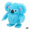 Peluche Eolo Jiggly Pets Koala 18 X 16 X 9,5 cm Plástico (4 Unidades)