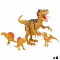 Conjunto de Figuras Colorbaby 4 Peças Dinossauros 23 X 16,5 X 8 cm (6 Unidades)