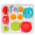 Conjunto de Louça Infantil Colorbaby Brinquedo Escorredor 26 Peças (12 Unidades)