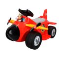 Carro Elétrico para Crianças Mickey Mouse Bateria Avioneta 6 V