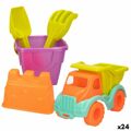 Conjunto de Brinquedos de Praia Colorbaby 5 Peças Polipropileno (24 Unidades)