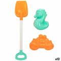 Conjunto de Brinquedos de Praia Colorbaby 3 Peças 58 cm (12 Unidades)