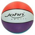 Bola de Basquetebol John Sports Rainbow 7 ø 24 cm 12 Unidades