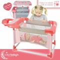 Muda-fraldas para Bonecas Colorbaby 3 em 1 68 X 32,5 X 34 cm 2 Unidades