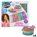 Kit Criação de Pulseiras Cra-z-art Shimmer 'n Sparkle Plástico (4 Unidades)