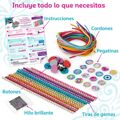 Kit Criação de Pulseiras Cra-z-art Shimmer 'n Sparkle Plástico (4 Unidades)