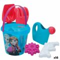 Conjunto de Brinquedos de Praia Frozen ø 18 cm (16 Unidades)