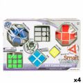 Cubo de Rubik Colorbaby Smart Theory 6 Peças 4 Unidades