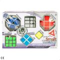 Cubo de Rubik Colorbaby Smart Theory 6 Peças 4 Unidades