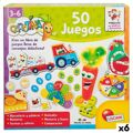 Jogo Educativo Lisciani Carotina Baby 50 Juegos Eletrónico 4,5 X 14,5 X 3,5 cm (6 Unidades)