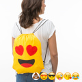 Bolsa Mochila com Cordas Emoticons Laugh