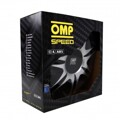 Tampas para Jantes Omp Ghost Speed Preto Prateado 16